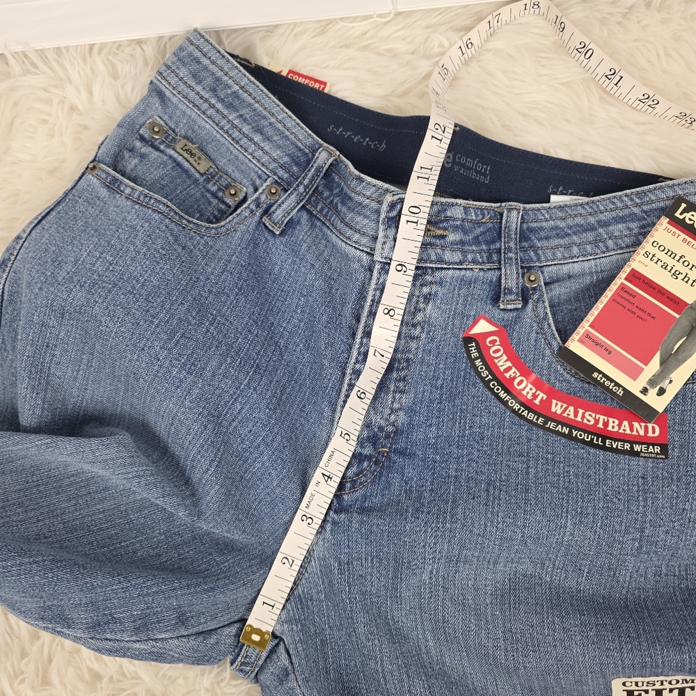 Lee Comfort Waistband Straight Leg Jeans - Picture 11 of 15